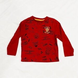Five Nights At Freddy's Kids Graphic Long Sleeve Shirt